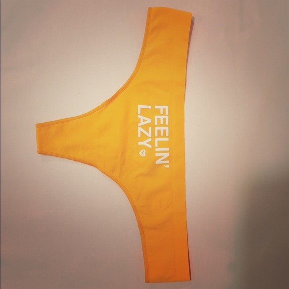 PINK Victoria's Secret Other - Brand New VS Pink Yellow Panties/ Thong PINK Victoria's Secret Other - Brand New VS Pink Yellow Panties/ Thong